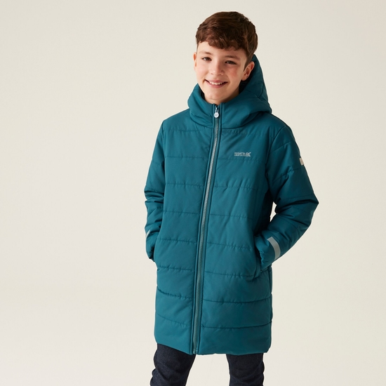 Veste matelassée Lakiver pour enfant Bleu