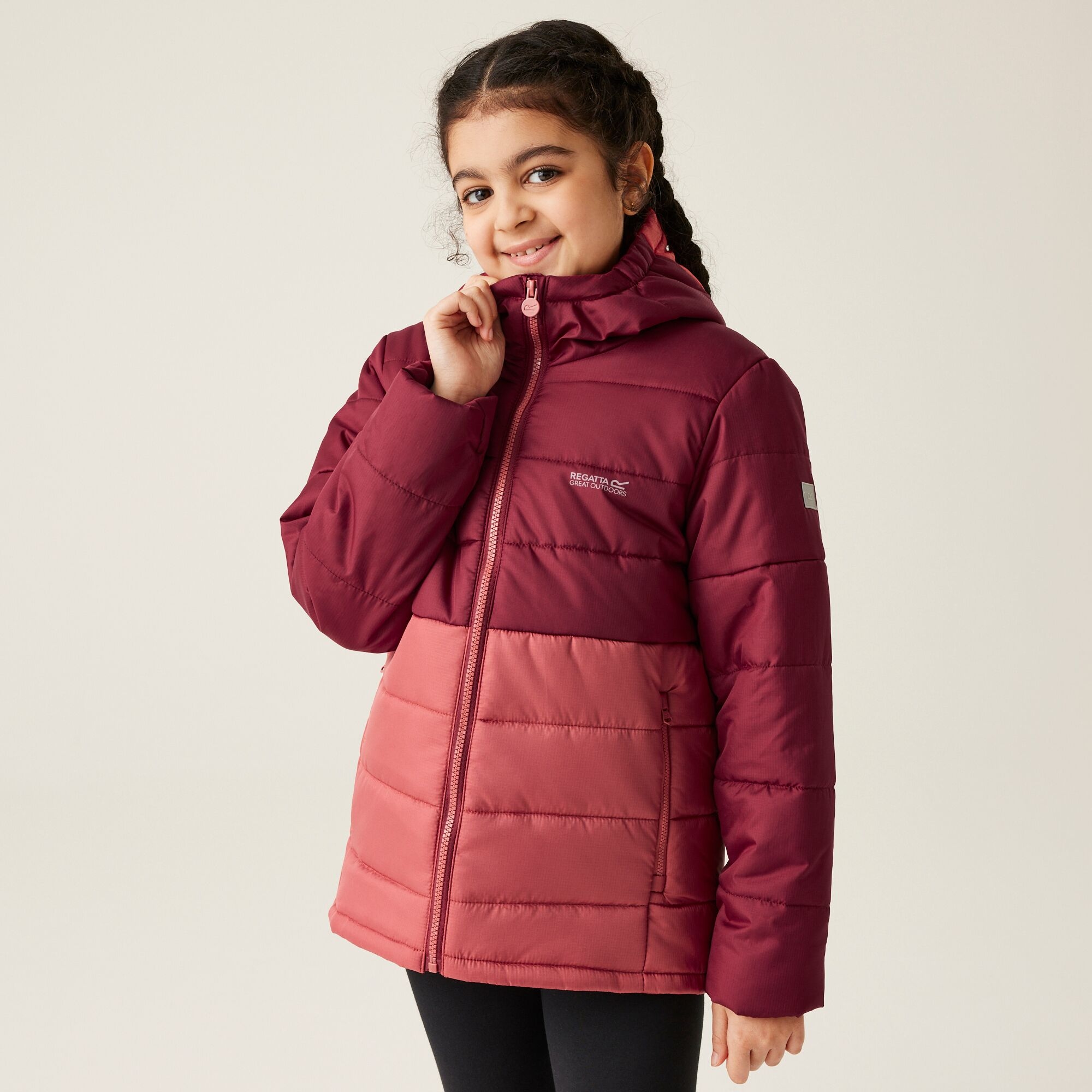 Regatta Dziecięca kurtka zimowa ocieplana Lofthouse VIII Czerwony