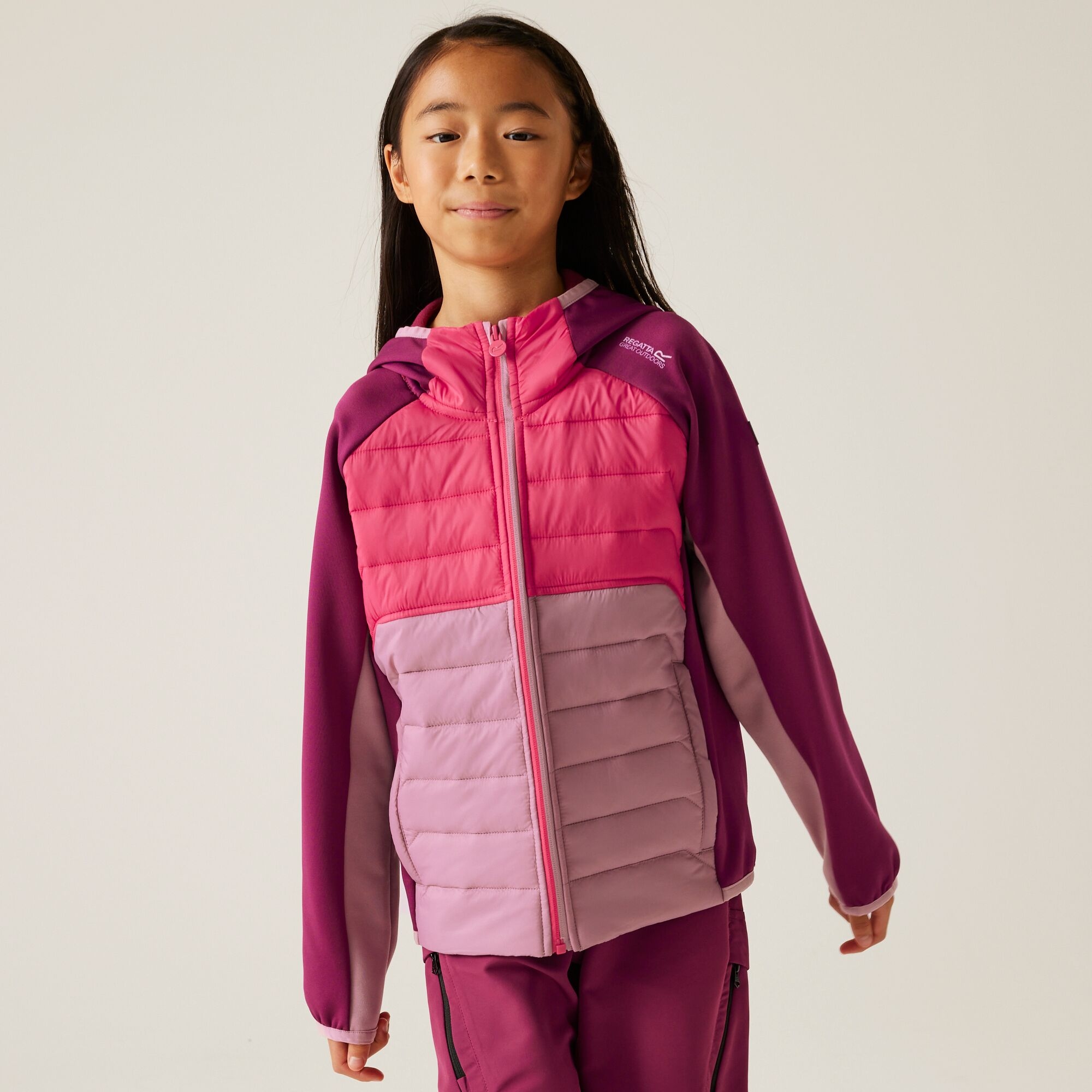 Regatta Kids’ Kielder Ix Hybrid Jacket Size: 13 Years Unisex Kids Pink