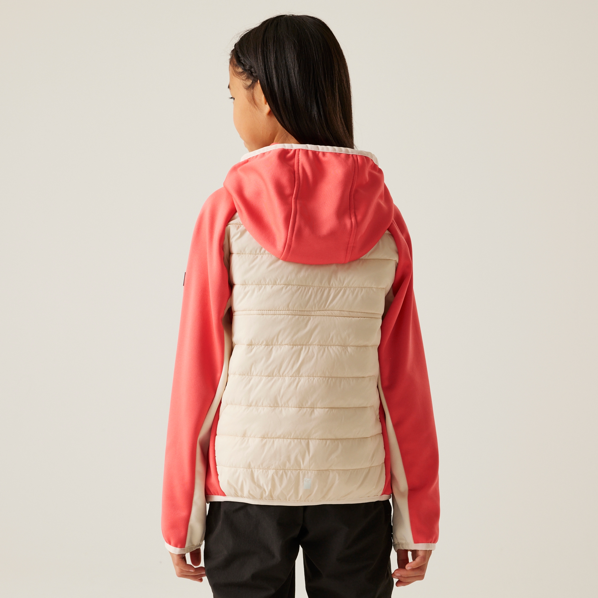 Regatta Kurtka dziecięca hybrydowa Kielder IX Kremowy