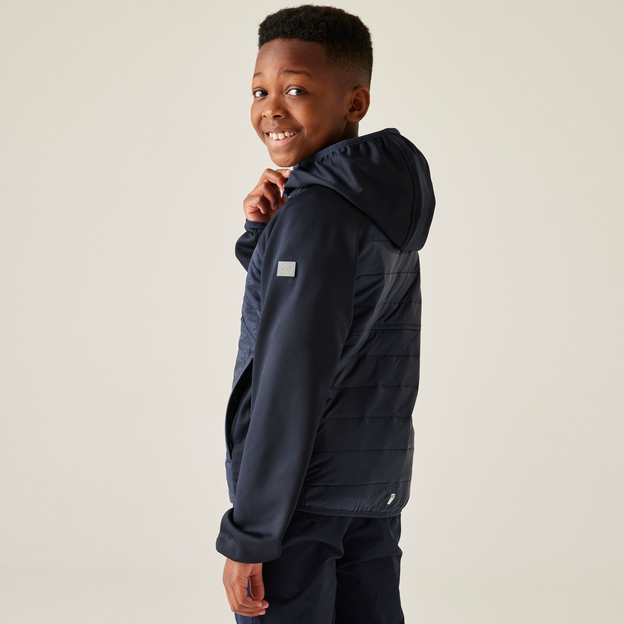 Regatta Kurtka dziecięca hybrydowa Kielder IX Niebieski