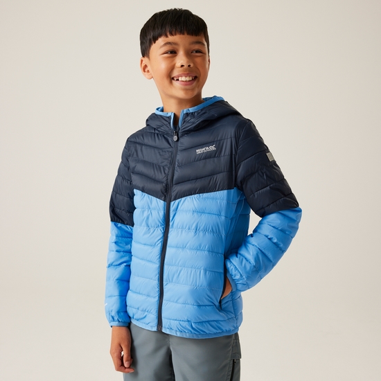 Kids' Hillpack III Hooded Jacket Elysium Blue Navy