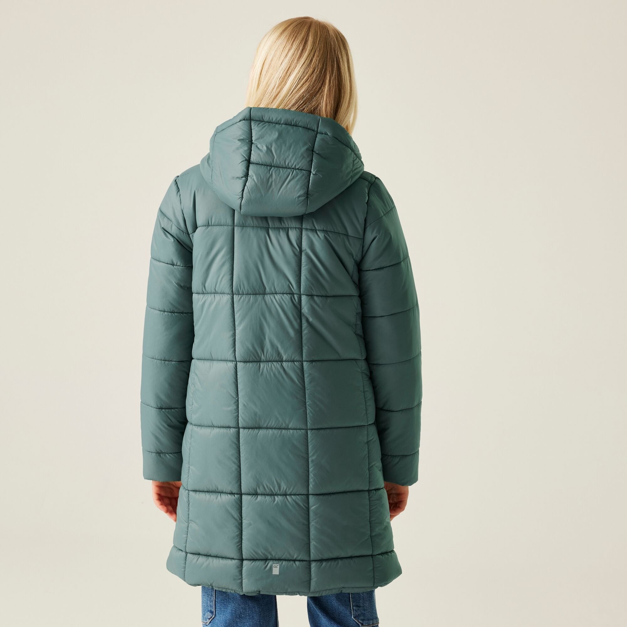 Regatta Płaszcz dziecięcy zimowy Junior Embrie Zielony