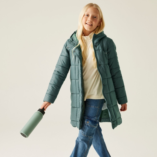 Kids' Junior Embrie Quilted Jacket Green