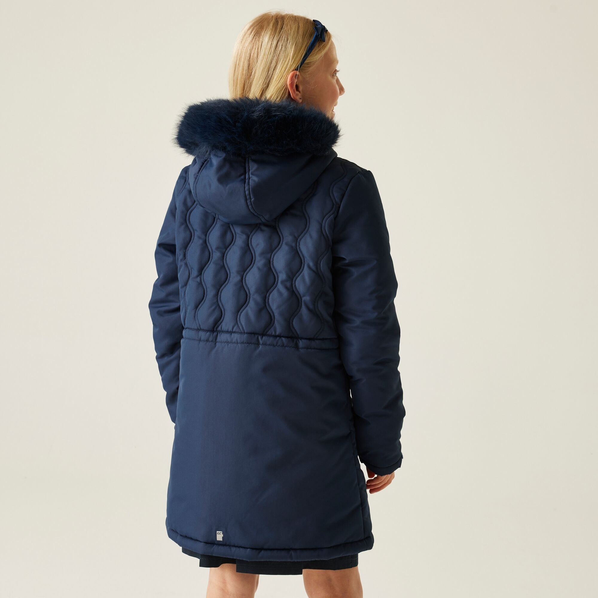 Regatta Płaszcz dziecięcy zimowy Fabrizia II Niebieski