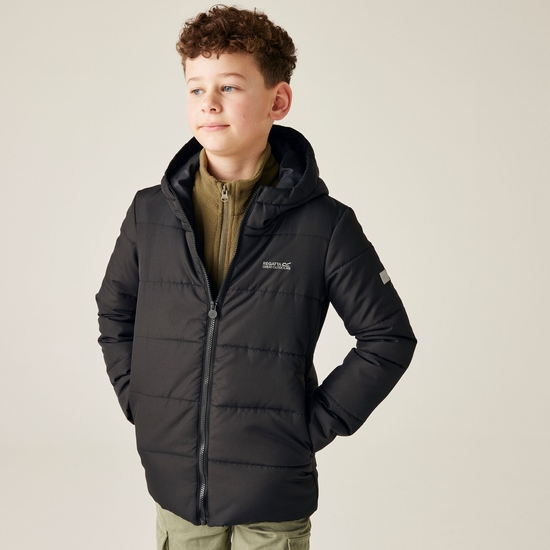 Kids' Halkner Padded Jacket Black