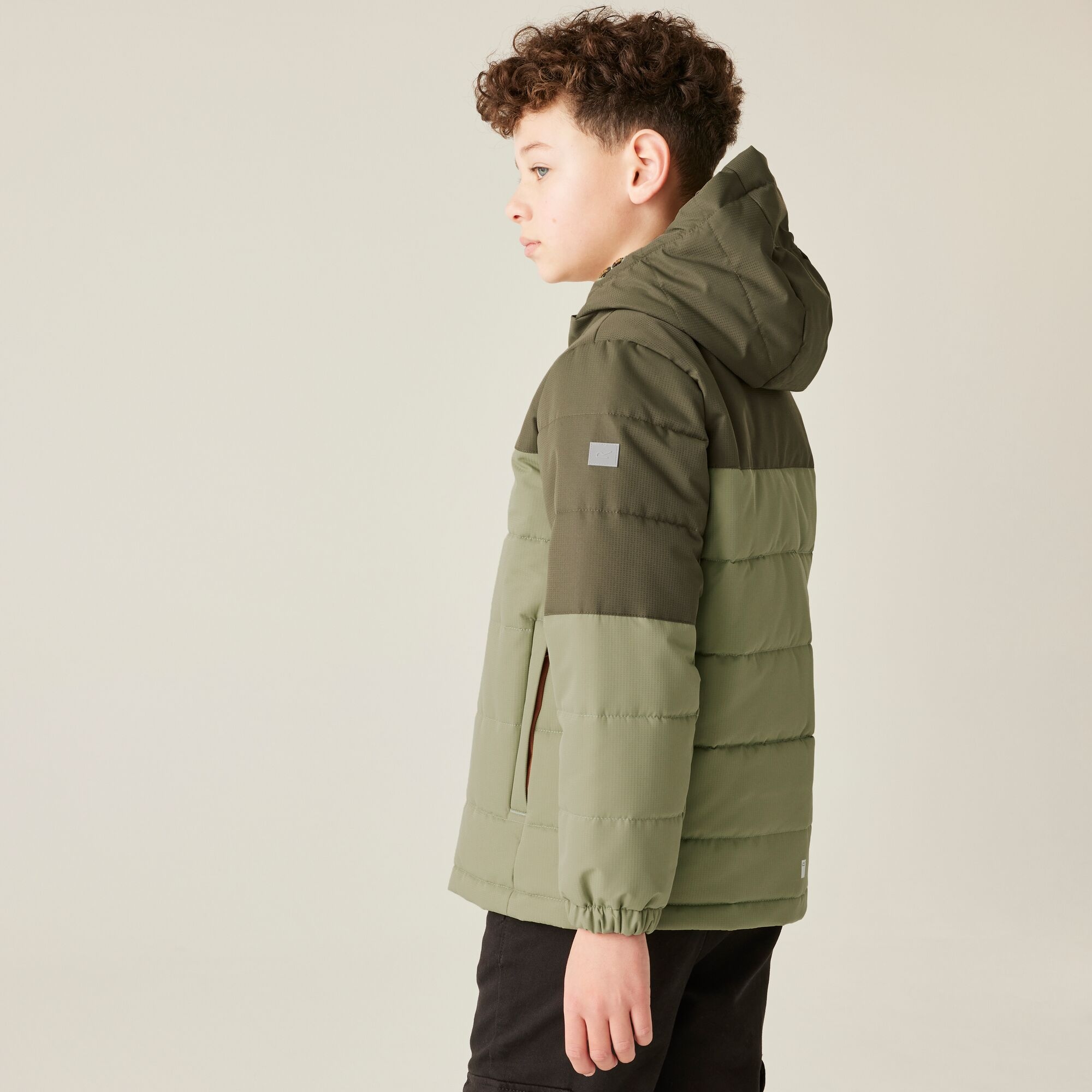 Regatta Kurtka dziecięca zimowa ocieplana Lofthouse Zielony