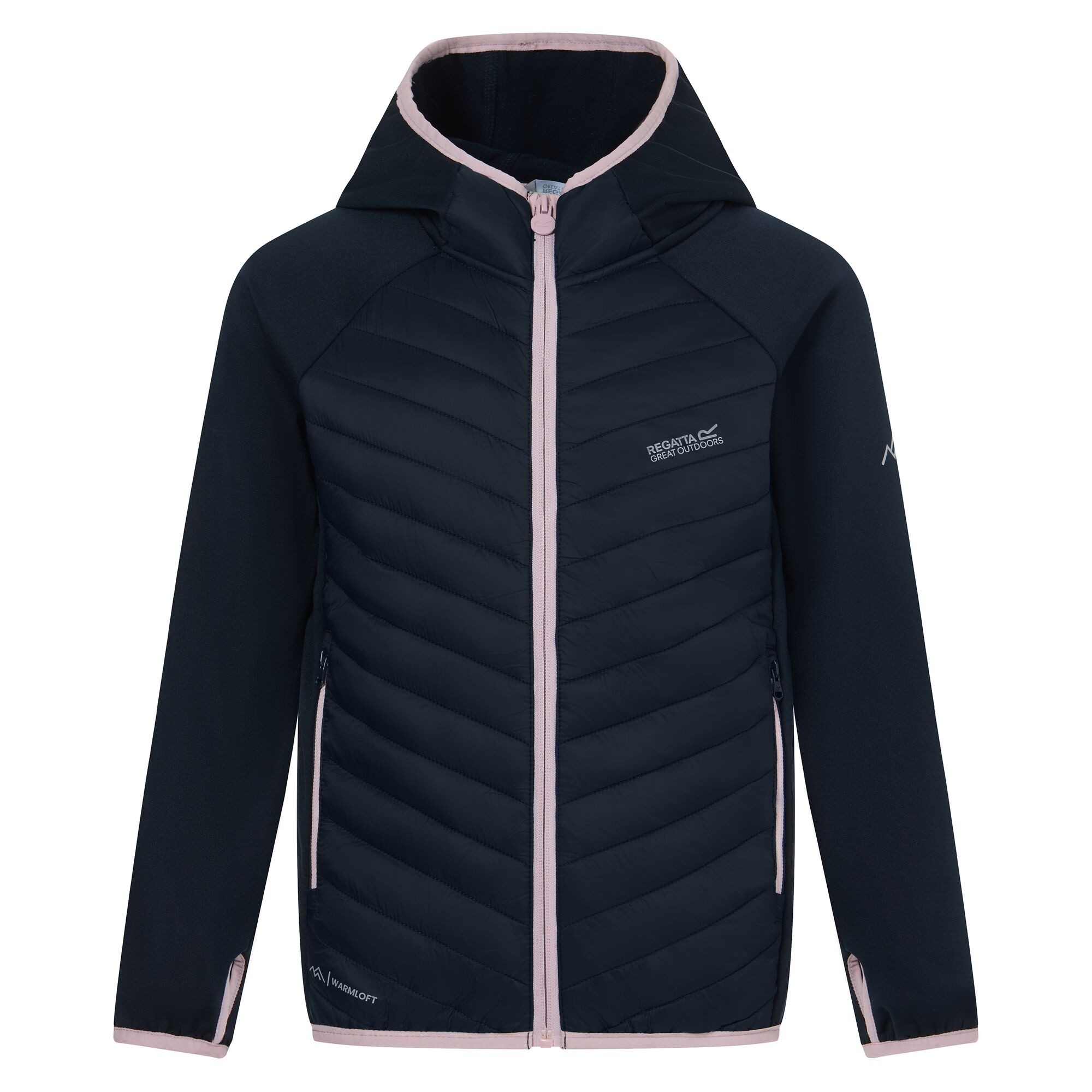 Regatta Kids Andreson Hybrid School Jacket - Blue Size 6-7 Years