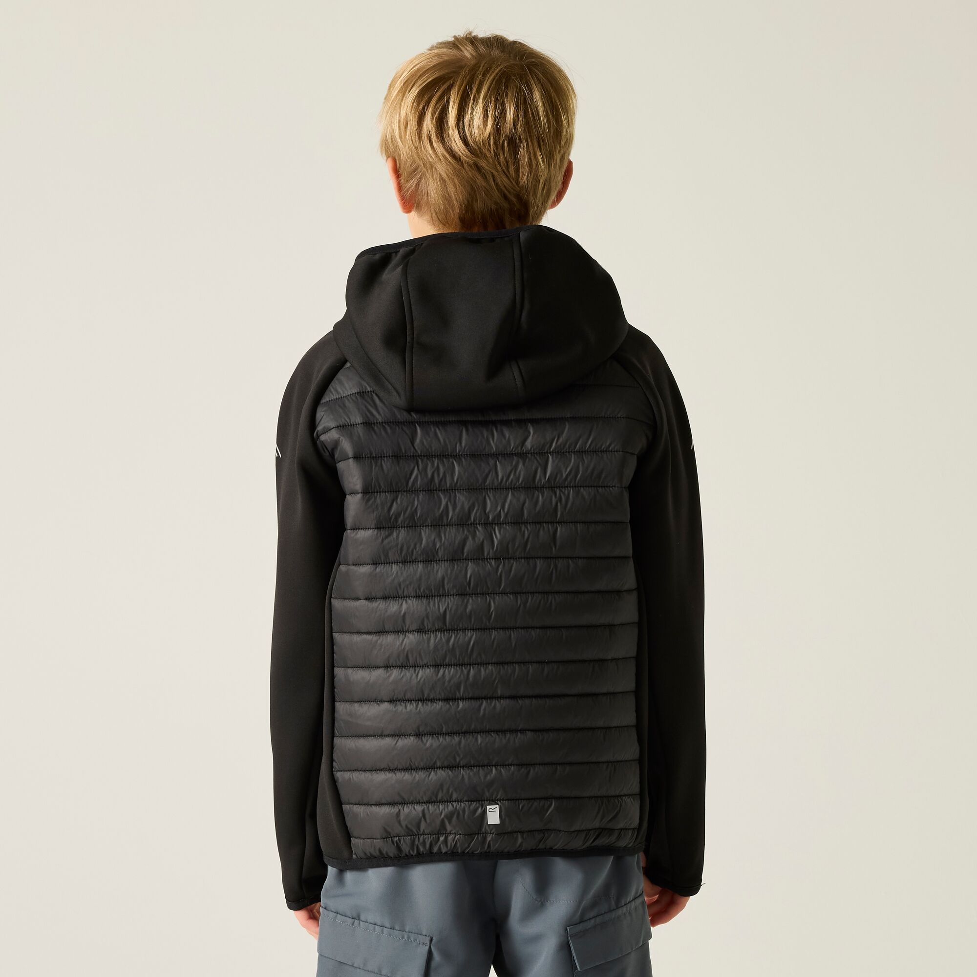 Regatta   Kurtka dziecięca hybrydowa Junior Andreson Czarny