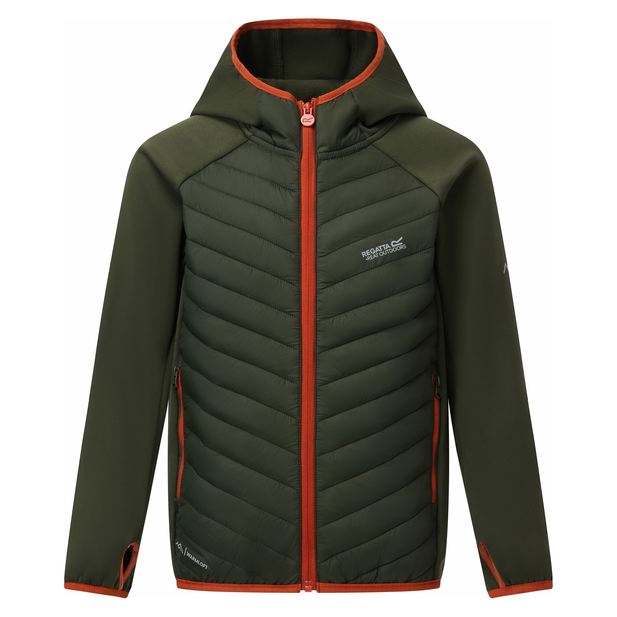 Regatta Kids Andreson Hybrid School Jacket - Green Size 14 Years