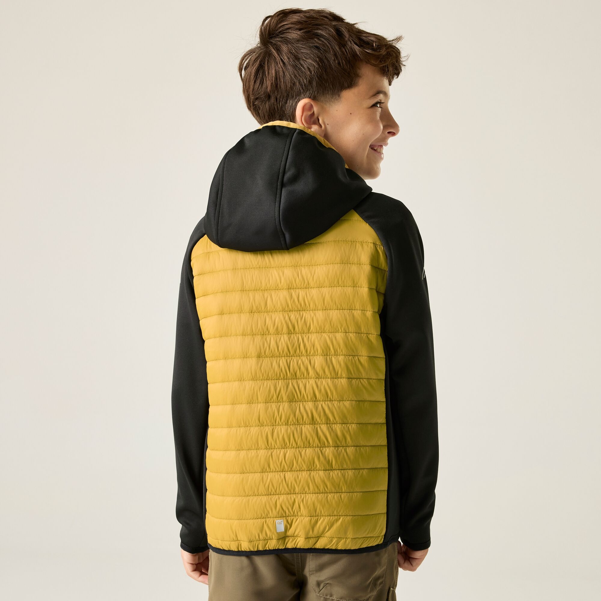 Regatta   Kurtka dziecięca hybrydowa Junior Andreson Czarny