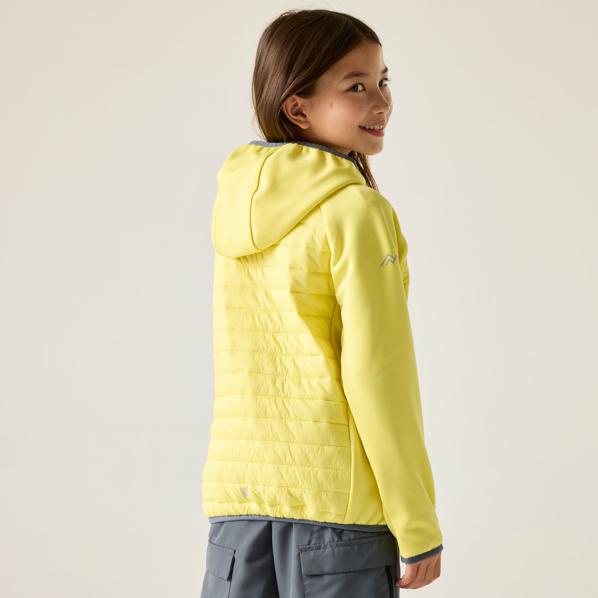 Regatta   Kurtka dziecięca hybrydowa Junior Andreson Żółty