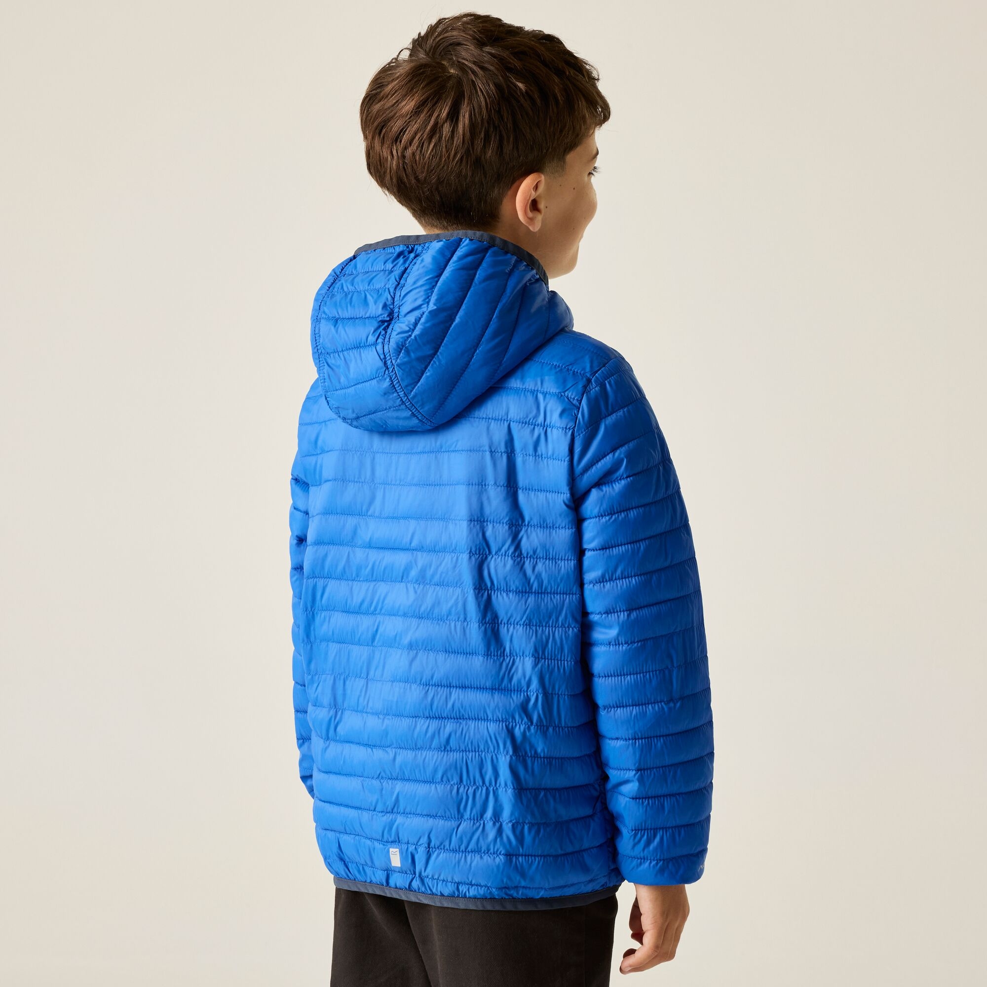 Regatta Kurtka dziecięca ocieplana Junior Hooded Hillpack Niebieski