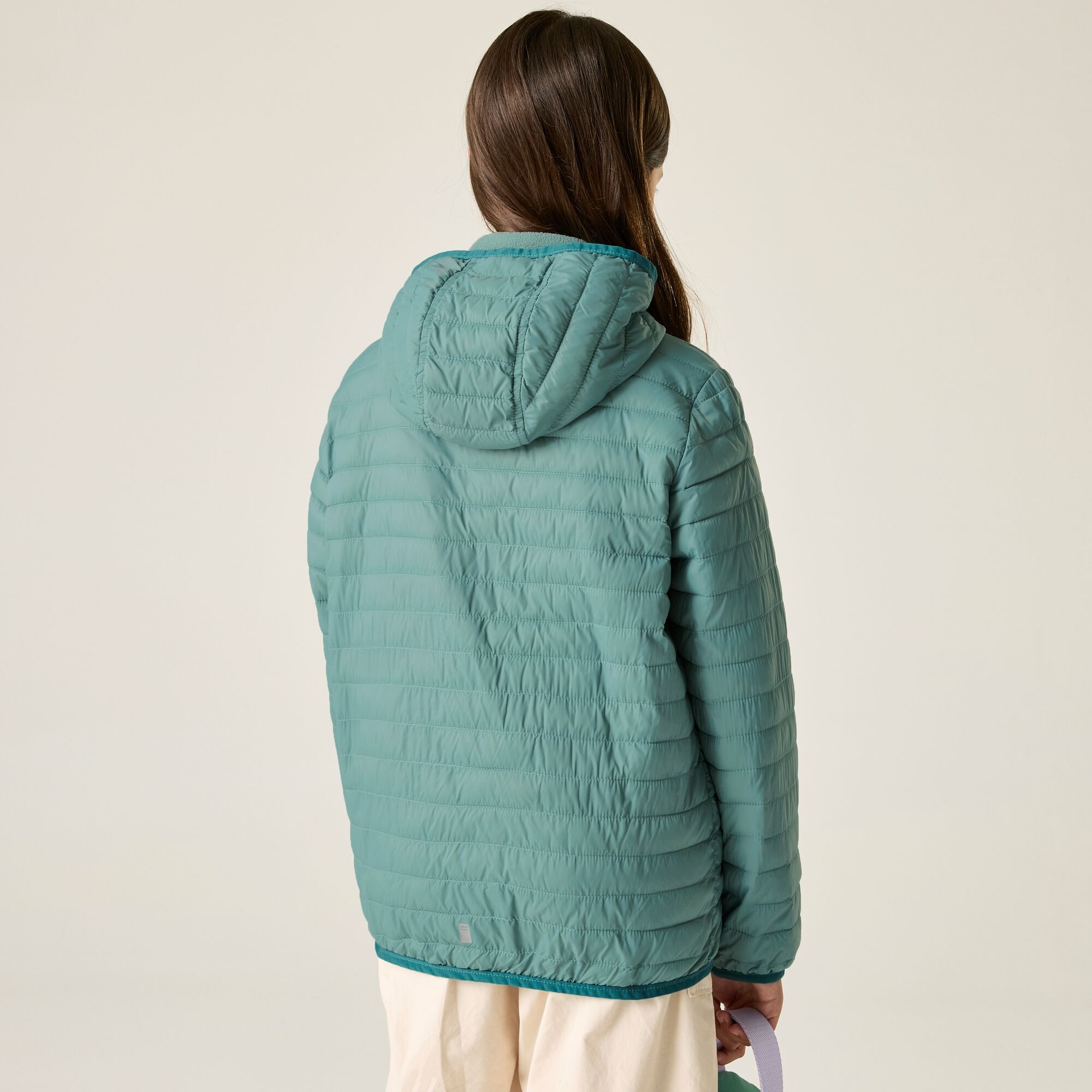 Regatta Kurtka dziecięca ocieplana Junior Hooded Hillpack Zielony