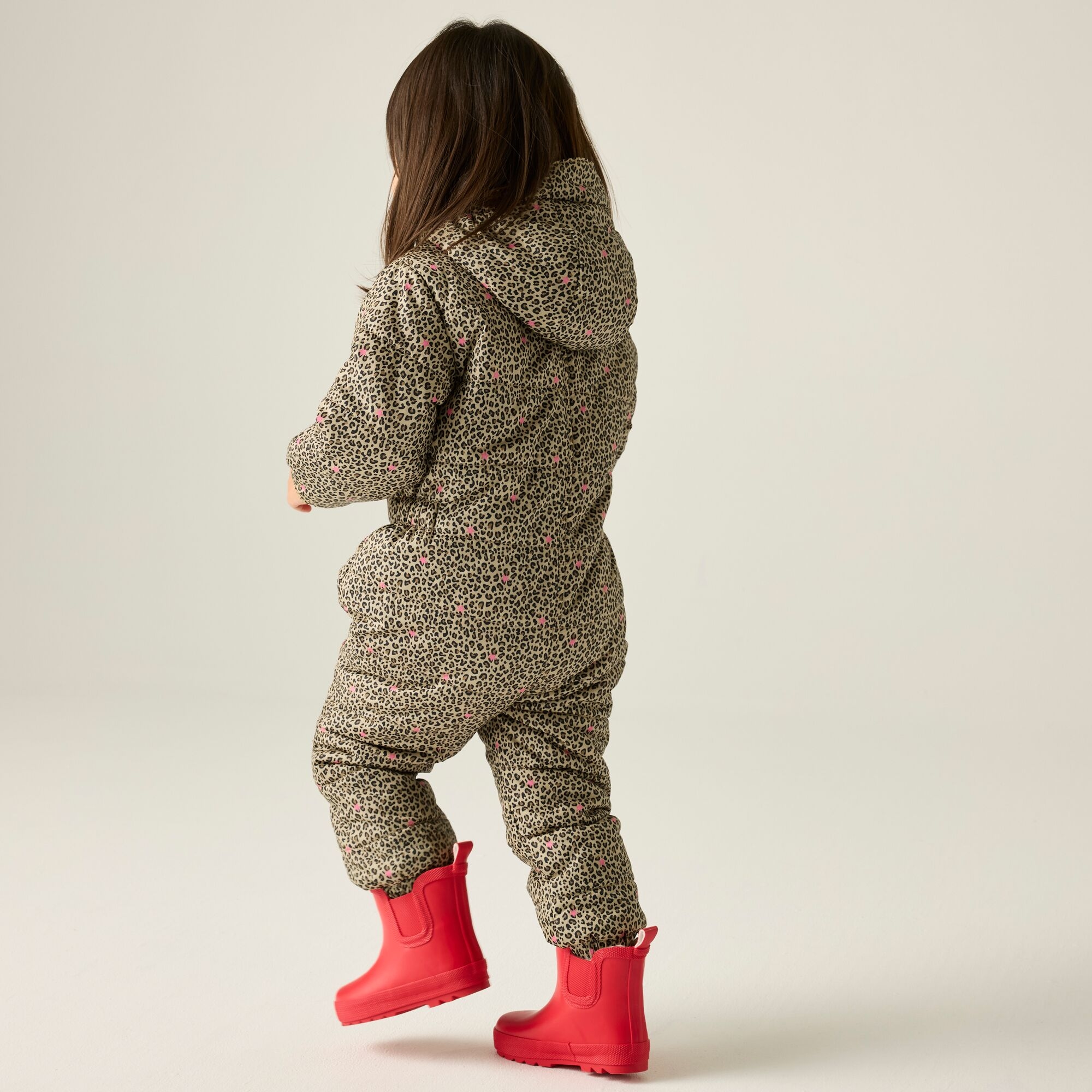Regatta Kids’ Penrose Quilted Puddle Suit Size: 9-12 Months Unisex Kids Brown
