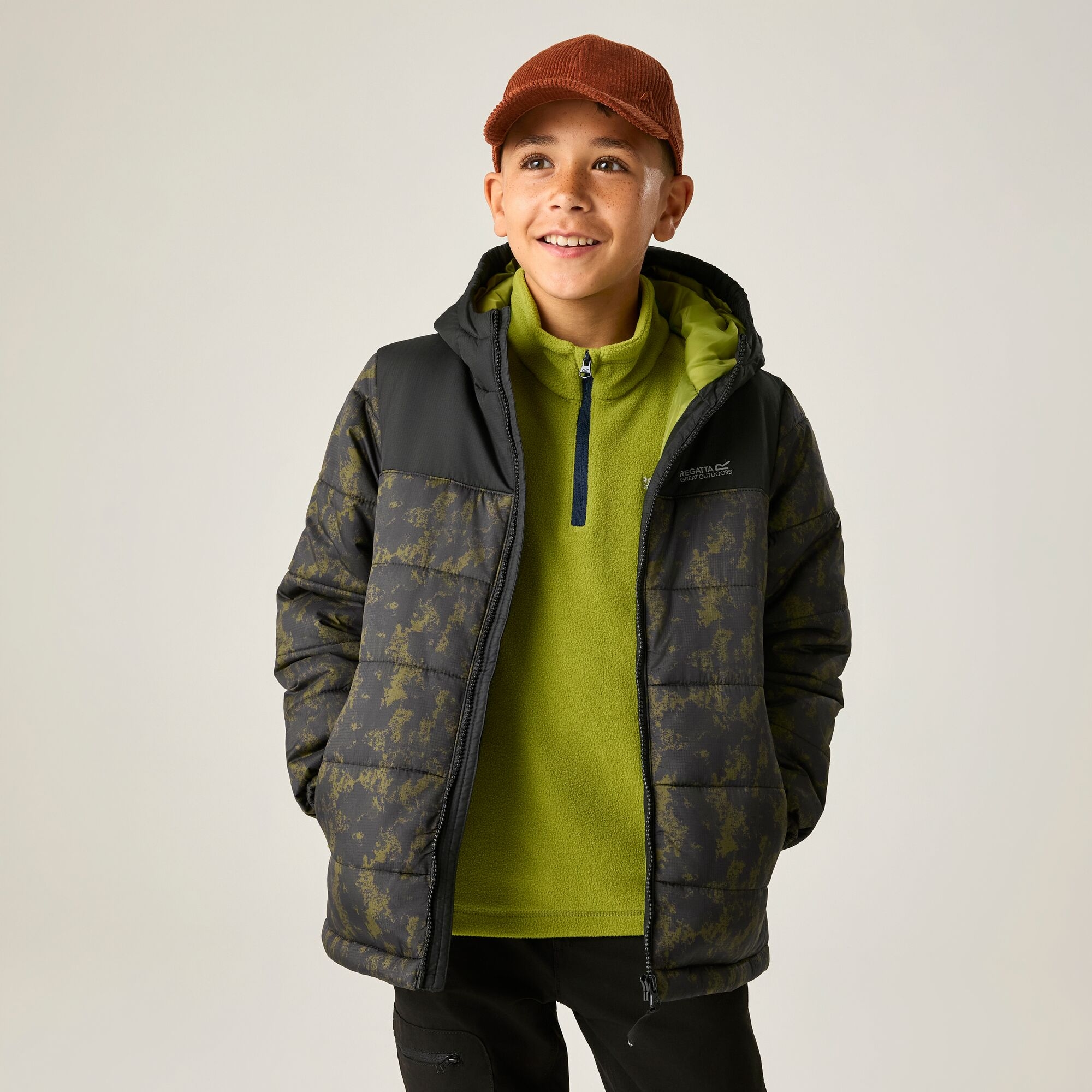 Regatta Kids’ Lofthouse Padded School Jacket - Black Size 13 Years