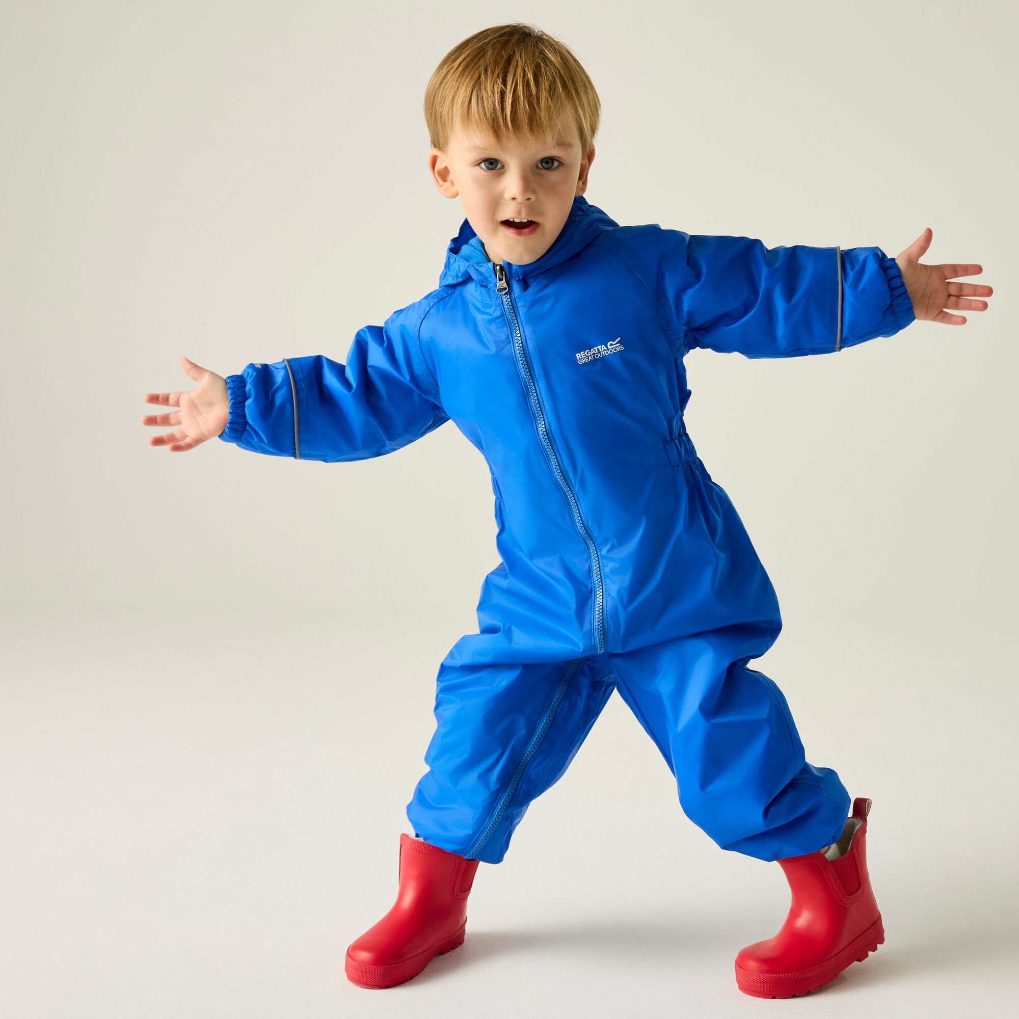 Regatta Kombinezon dziecięcy ocieplany Splosh III Jasnoniebieski
