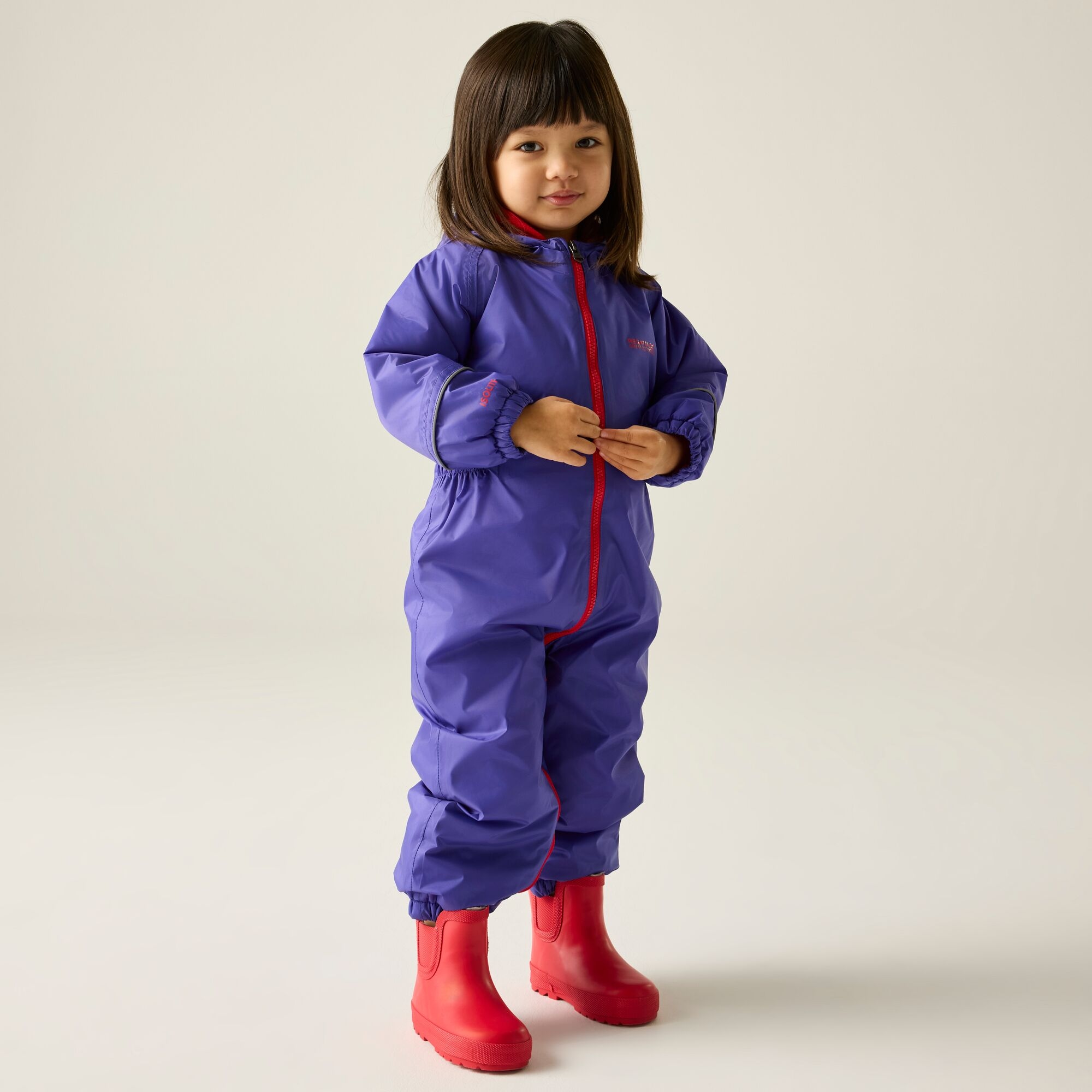 Regatta Regatta Kombinezon dziecięcy ocieplany Splosh III Fioletowy