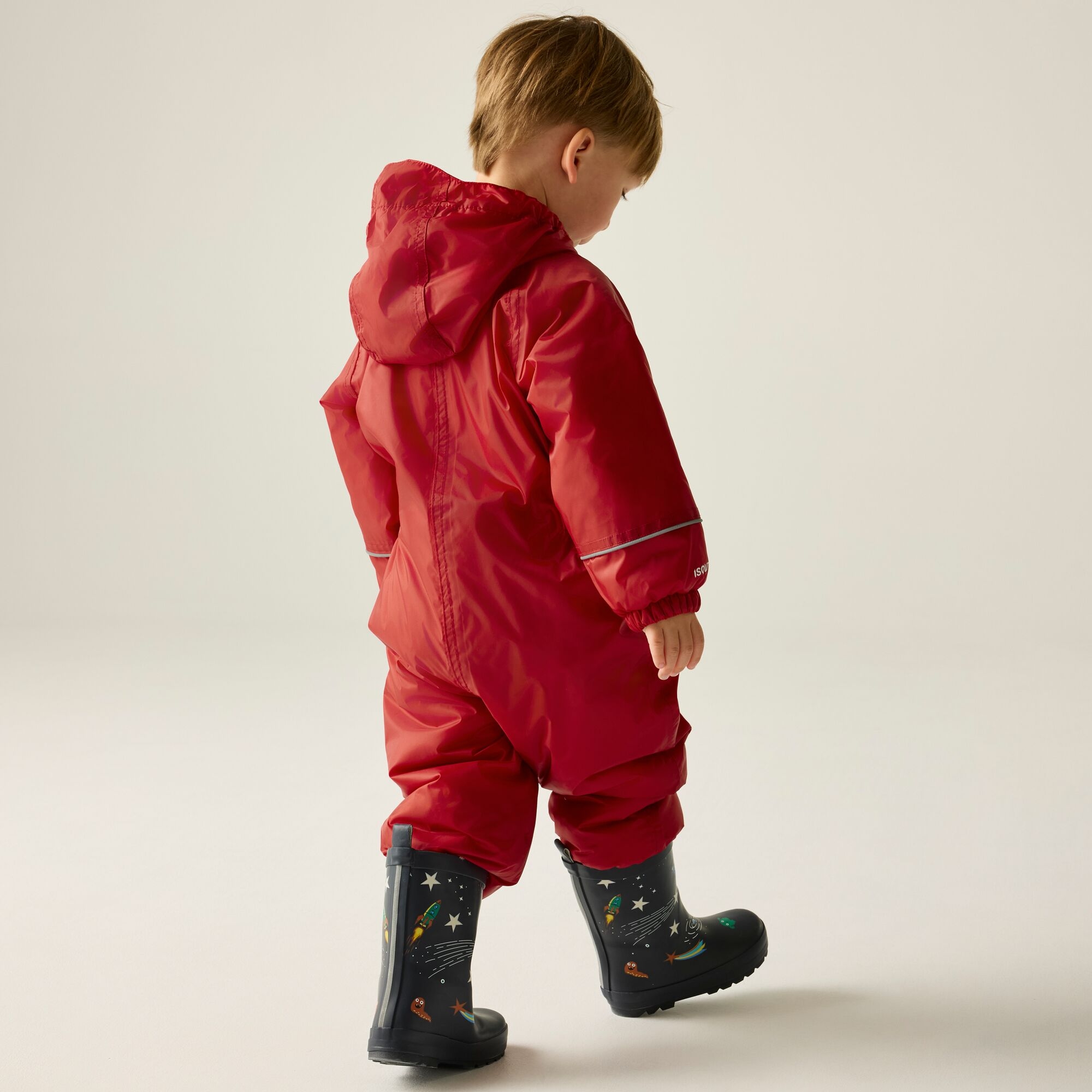 Regatta   Kombinezon dziecięcy ocieplany Splosh III Czerwony