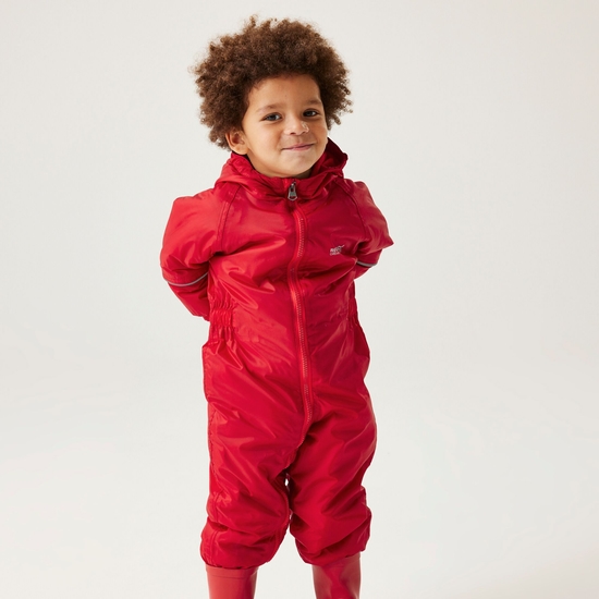 Combinaison d'hiver technique pour bébé imperméable et respirante SPLOSH III Rouge