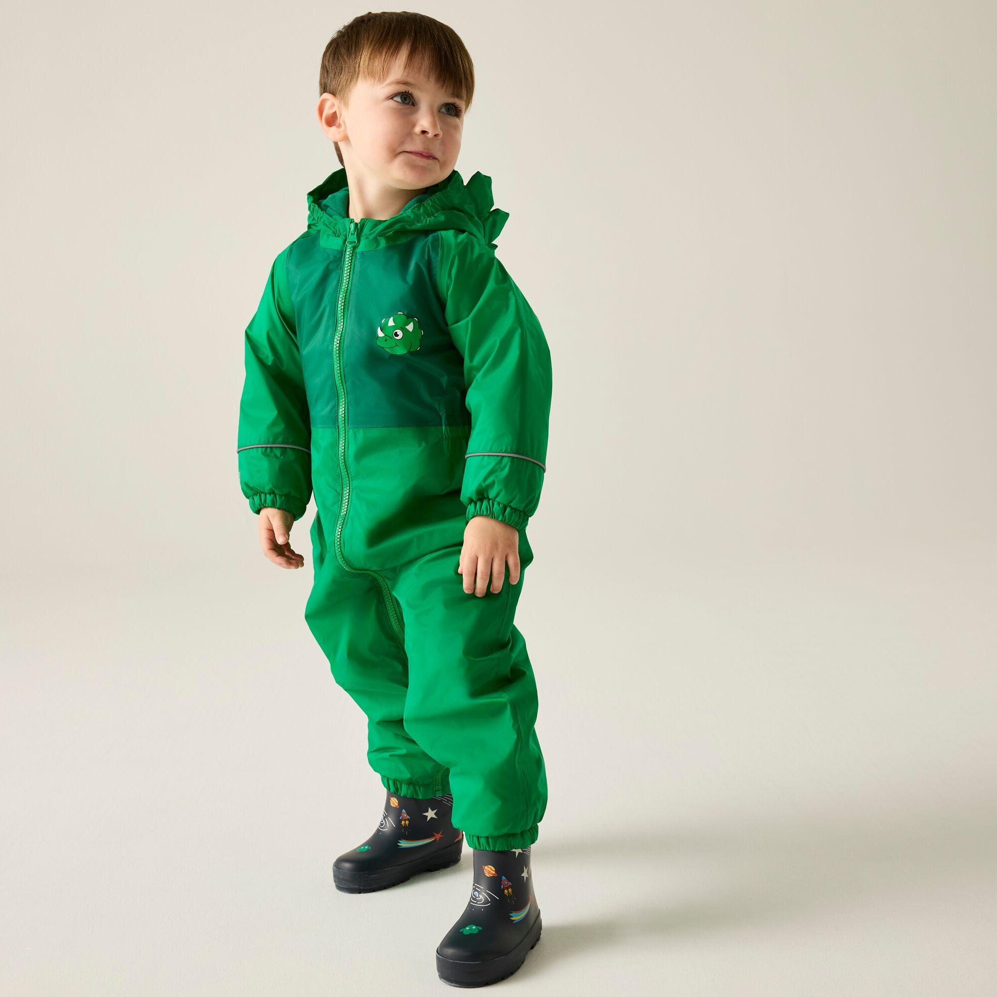 Regatta Regatta Kombinezon dziecięcy ocieplany Mudplay III Zielony
