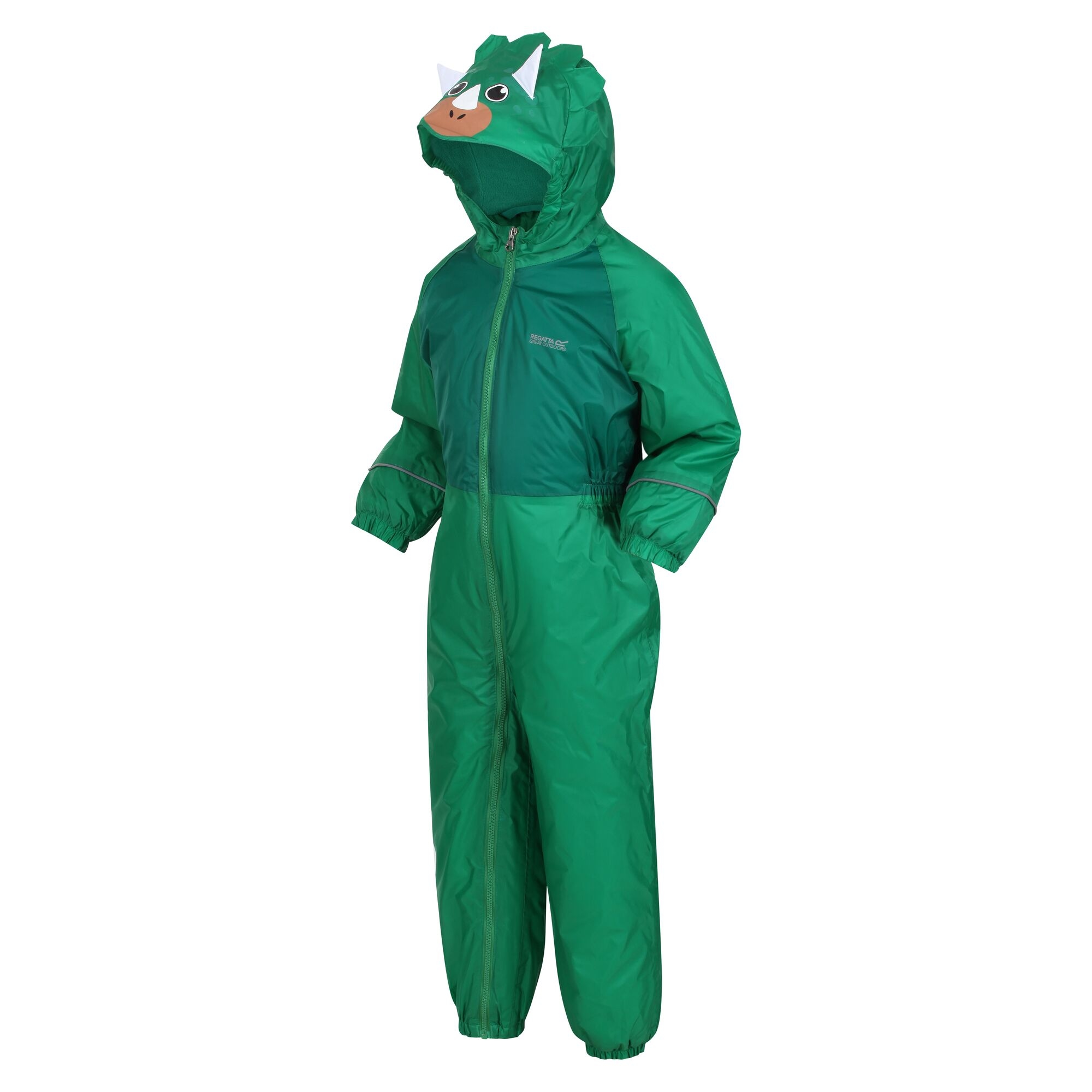 Regatta Kids’ Mudplay Iii Puddle Suit Size: 6-12 Months Unisex Kids Green