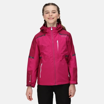 Regatta Veste Junior Palomina Imperméable et Isolante Thermo-guard avec Capuche Bordée de Fausse Fourrure Parka imperméable Enfant