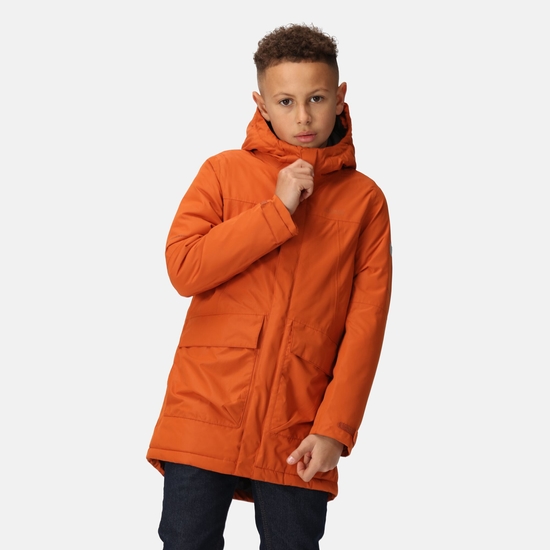Farbank Enfant Veste imperméable Orange