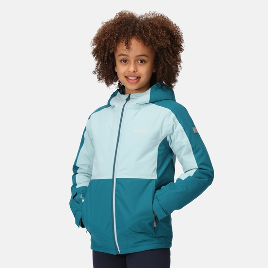 Beamz III wasserdichte Jacke für Kinder Blau