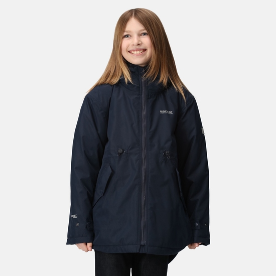Kids' Violane Waterproof Jacket Navy