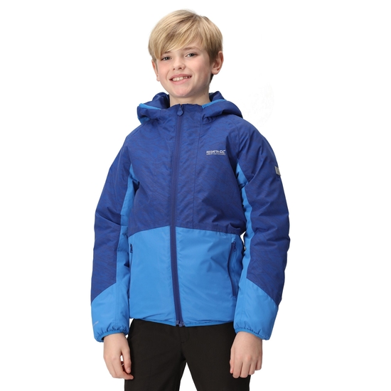 Kids' Volcanics Reflective Jacket VII New Royal Strong Blue