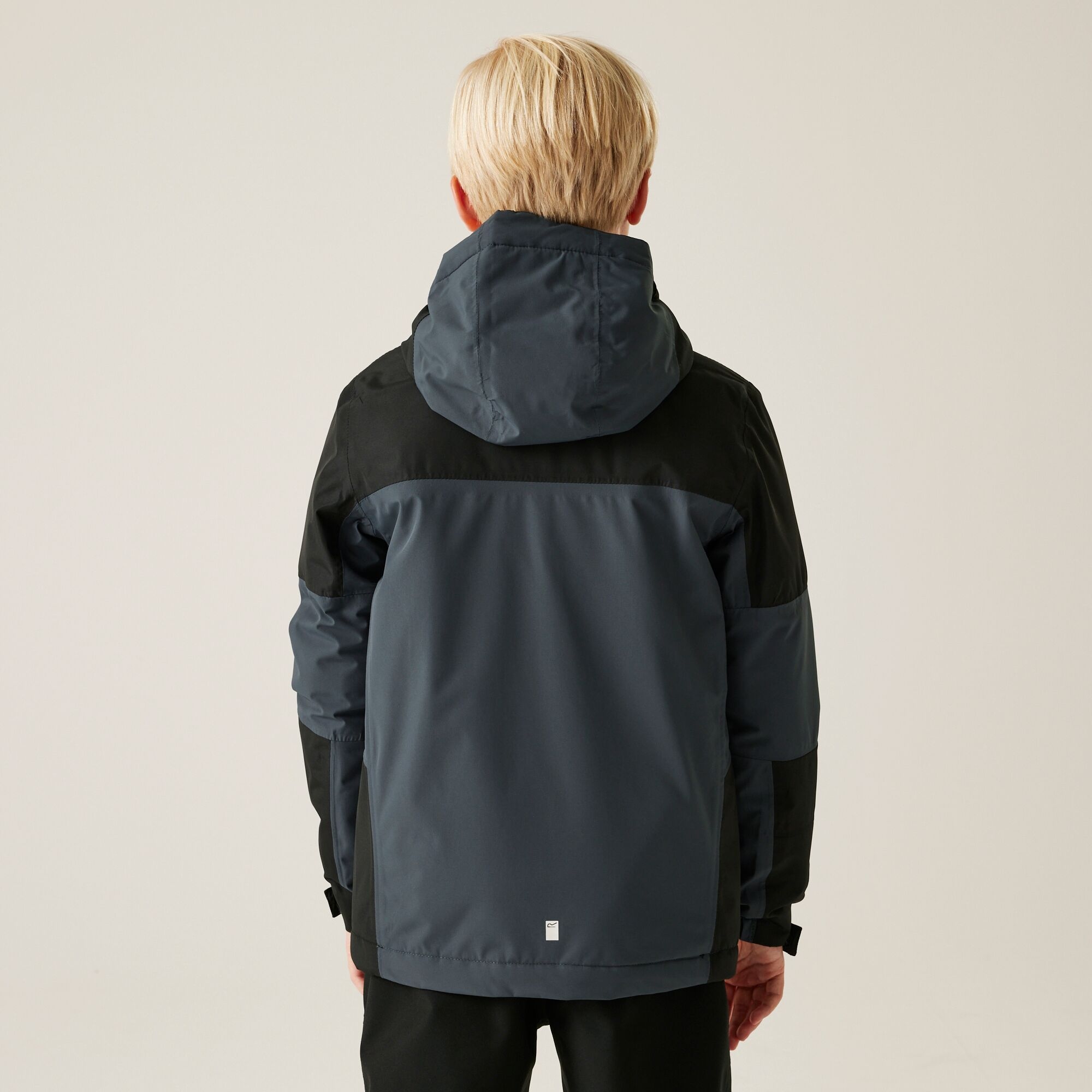 Regatta Dziecięca kurtka przejściowa przeciwdeszczowa Beamz IV Szary