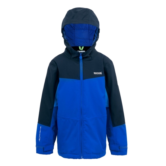 Kids' Highton V Padded Jacket Olympian Blue Navy