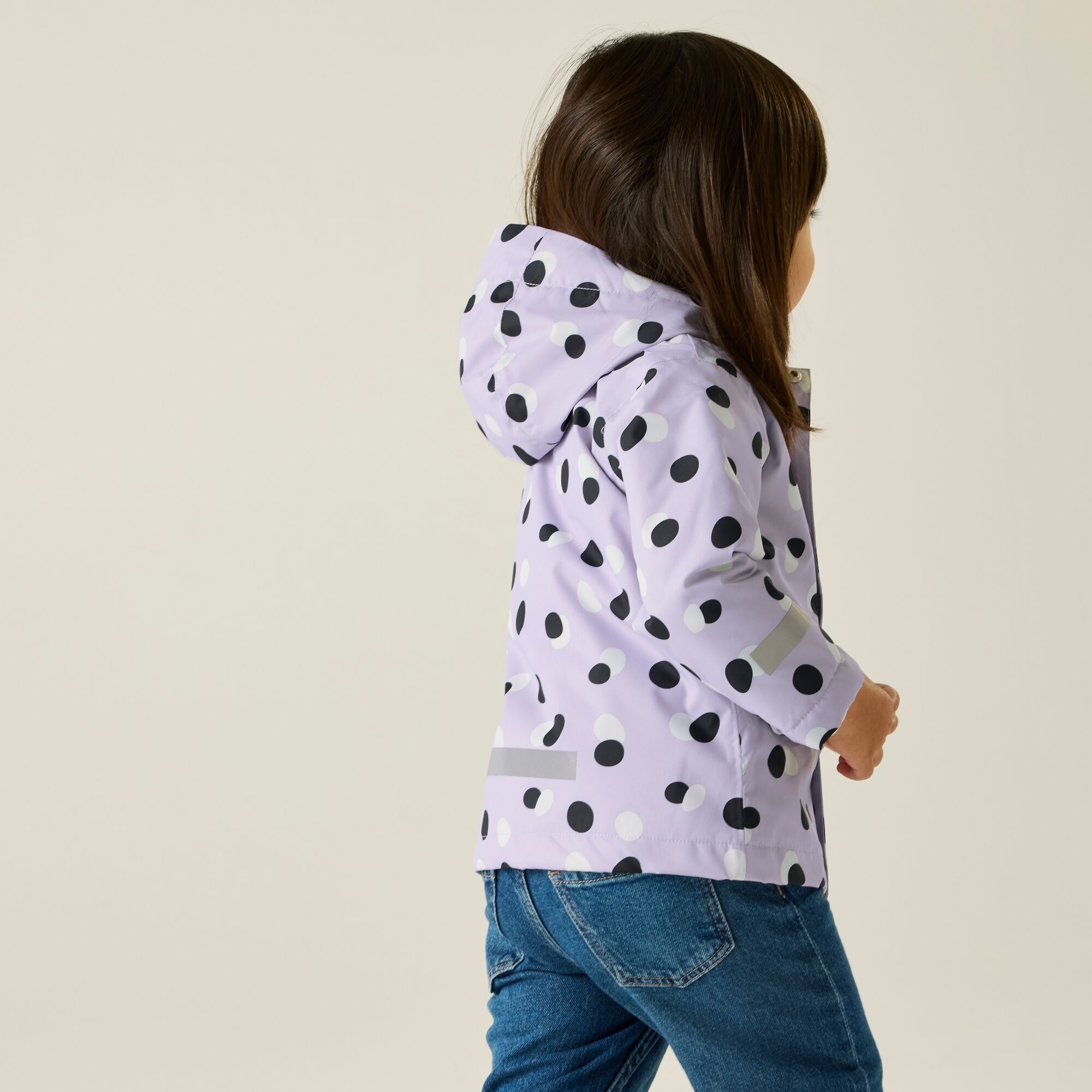 Kurtka dziecięca Animal Rainy Day Fioletowy