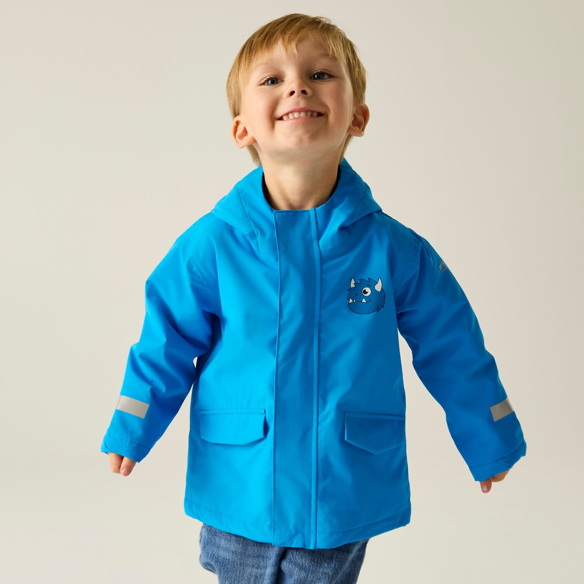 Regatta Kids’ Animal Rainy Day School Jacket - Blue 6-12 Months