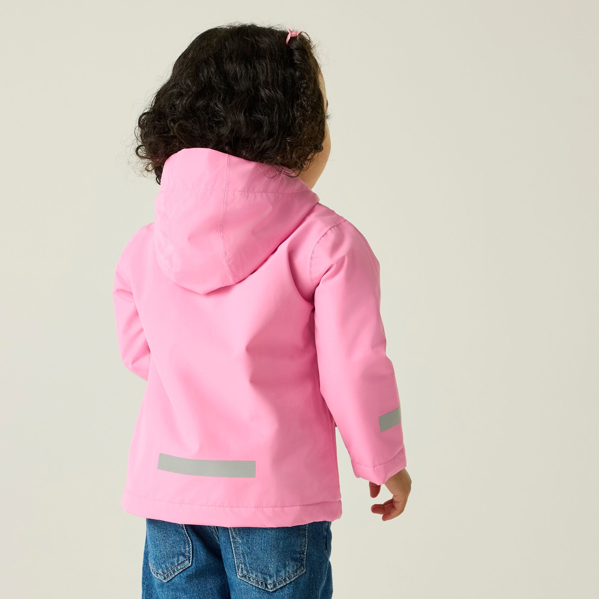 Regatta Kids Animal Rainy Day Waterproof Insulated Jacket - Pink - 24-36m - Image 3
