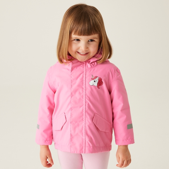 Veste Animal Rainy Day pour enfant Rose