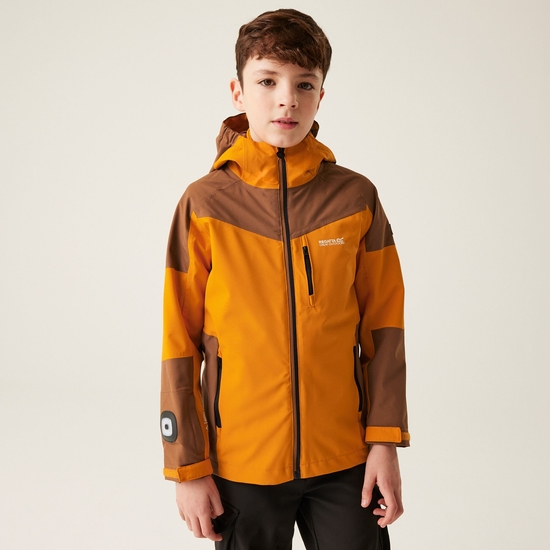 Boys Trekktain 3-in-1 Jacket Fox Dark Brown Fox Inner