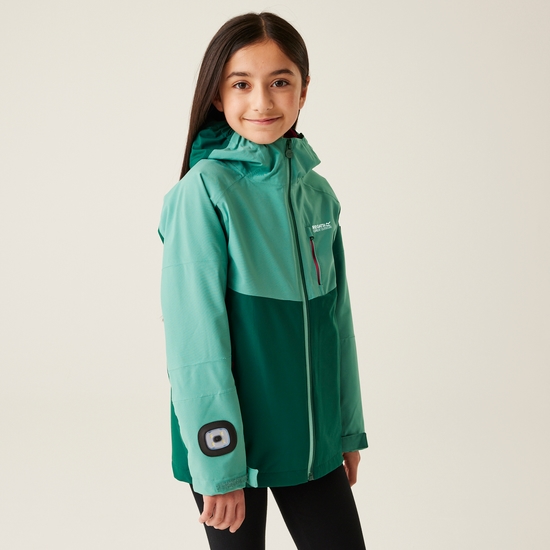Girls Trekktain 3-in-1 Jacket Rain Forest Dusty Green
