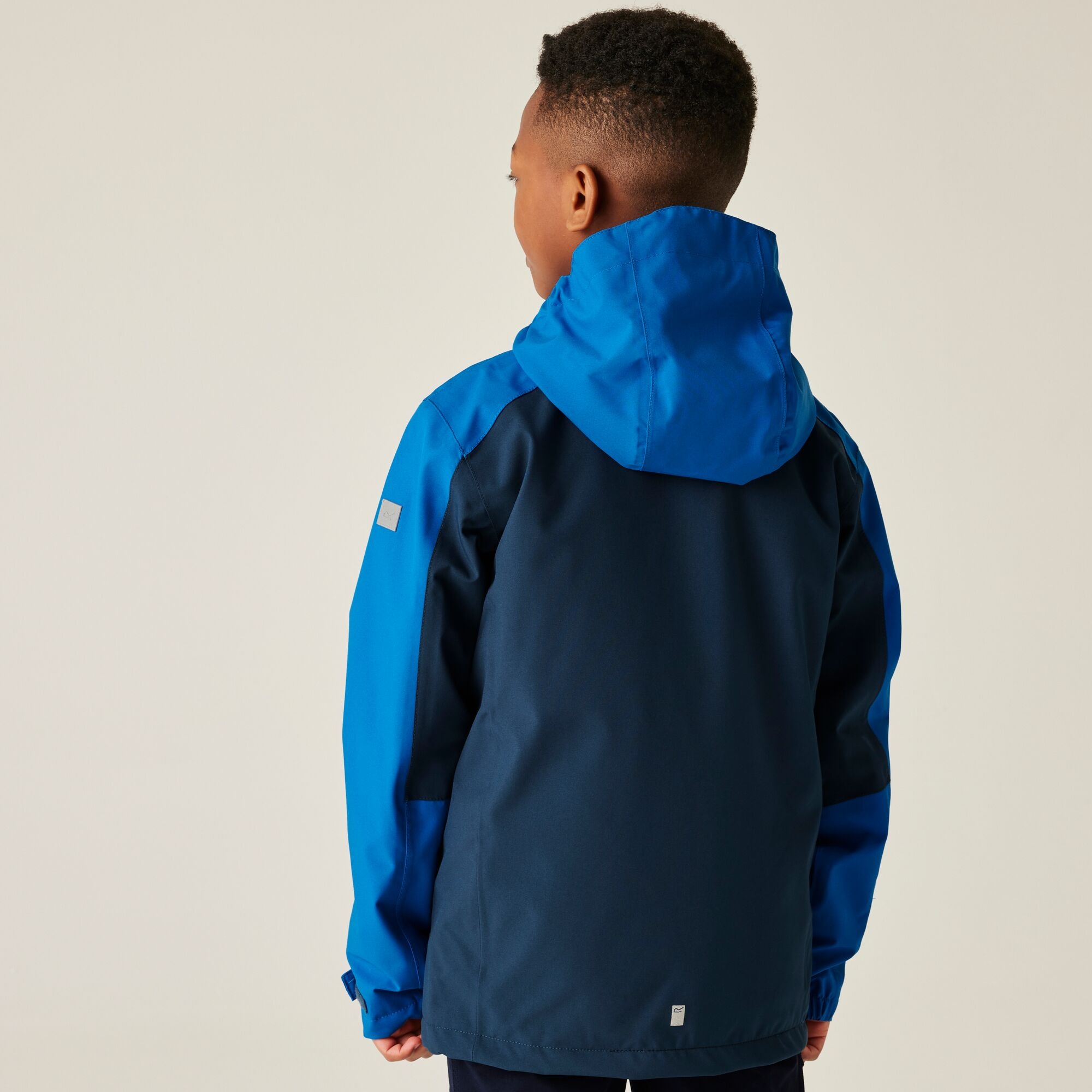 Kurtka zimowa chłopięca 3 w 1 z latarką LED Trekktain II Niebieski