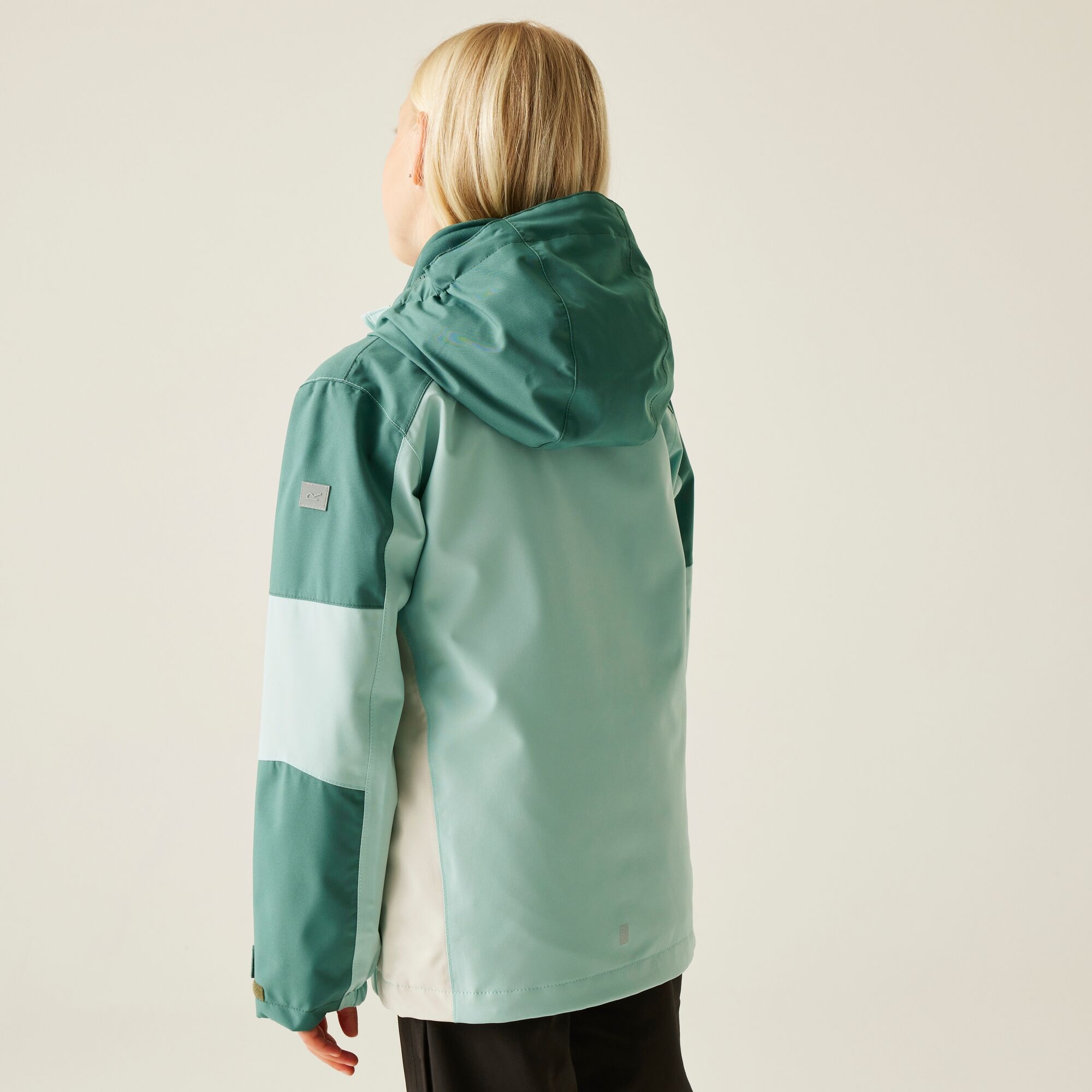 Regatta Kurtka dziewczęca 3 w 1 z latarką LED Trekktain II Zielony