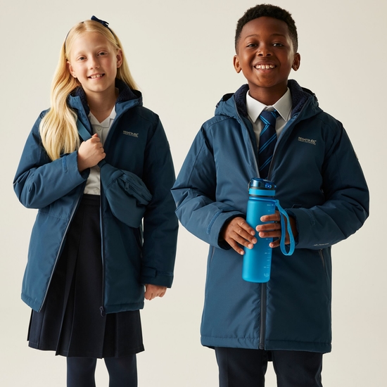Kids' Farbank II Waterproof Jacket  Navy Blue