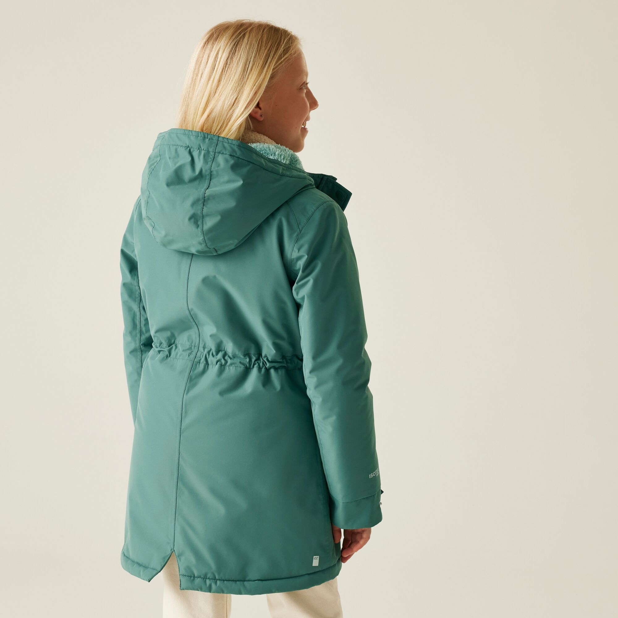 Regatta Kurtka dziecięca przejściowa ocieplana Junior Valenta Zielony