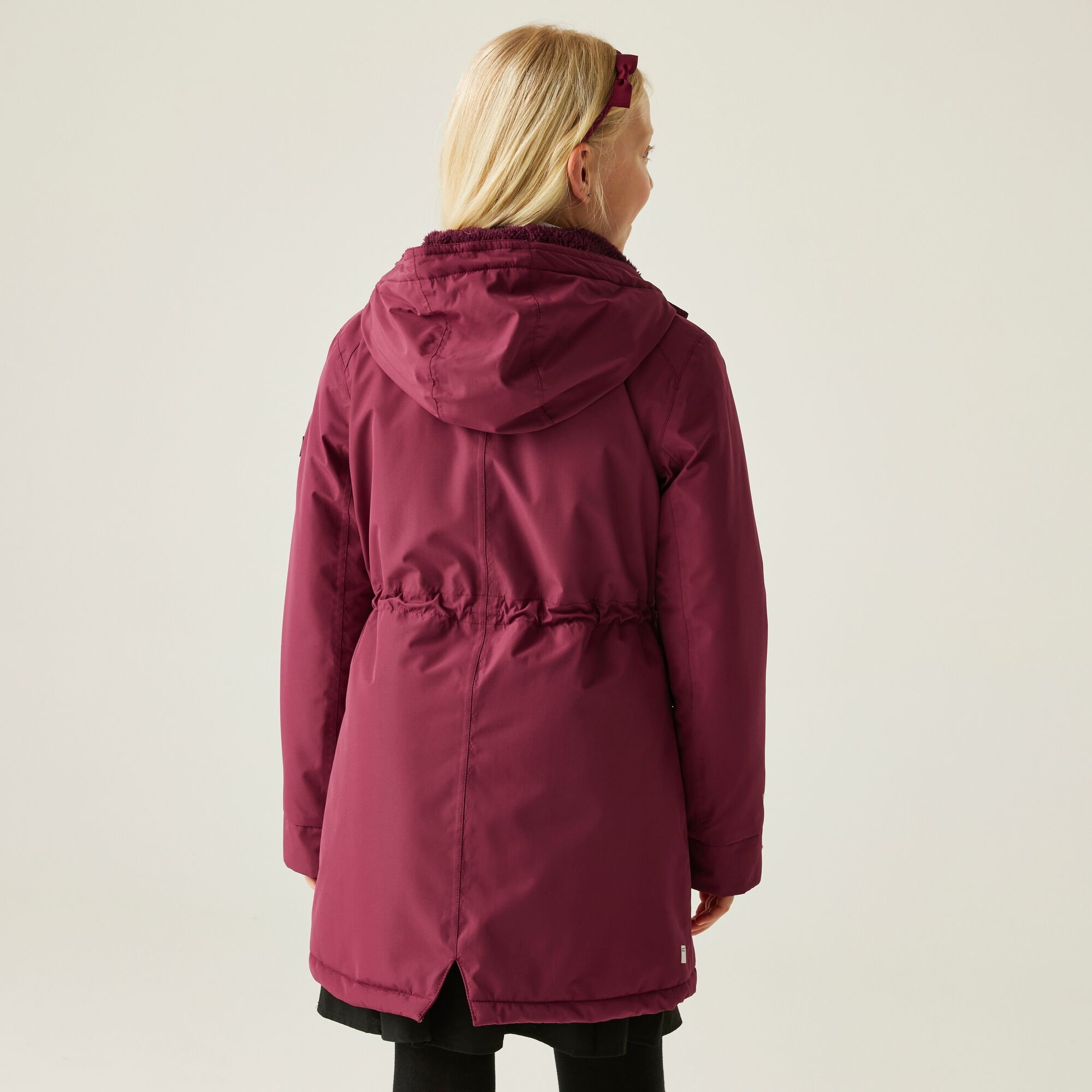 Regatta Kurtka dziecięca przejściowa ocieplana Junior Valenta Burgundowy