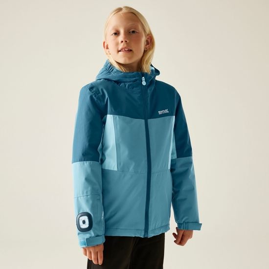 Kids' Beamz Waterproof Insulated Jacket Blue