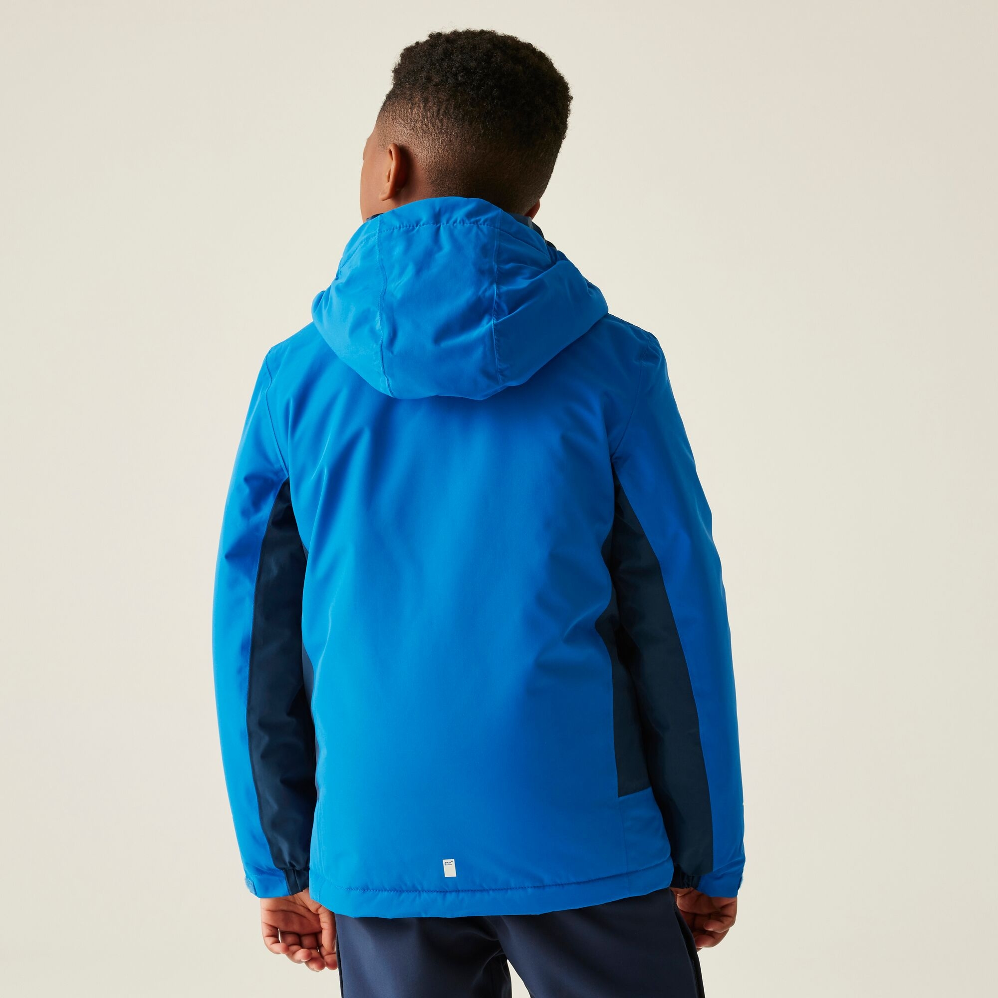 Regatta Regatta Kurtka dziecięca przejściowa przeciwdeszczowa Hurdle Niebieski