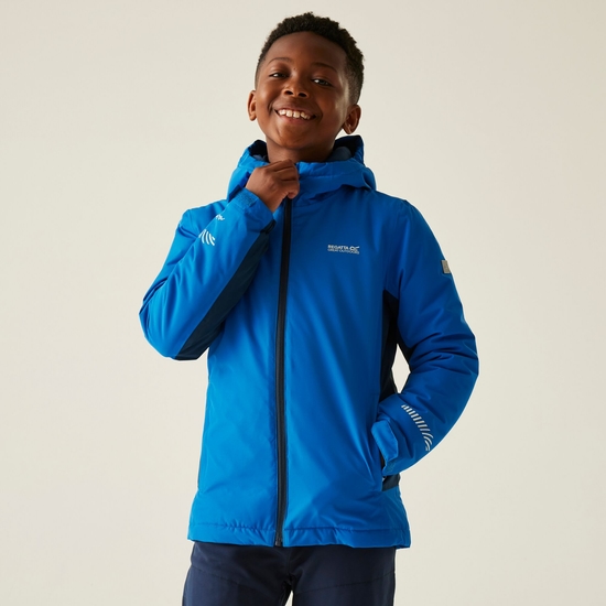 Kids' Hurdle Waterproof Insulated Jacket Snorkel Blue