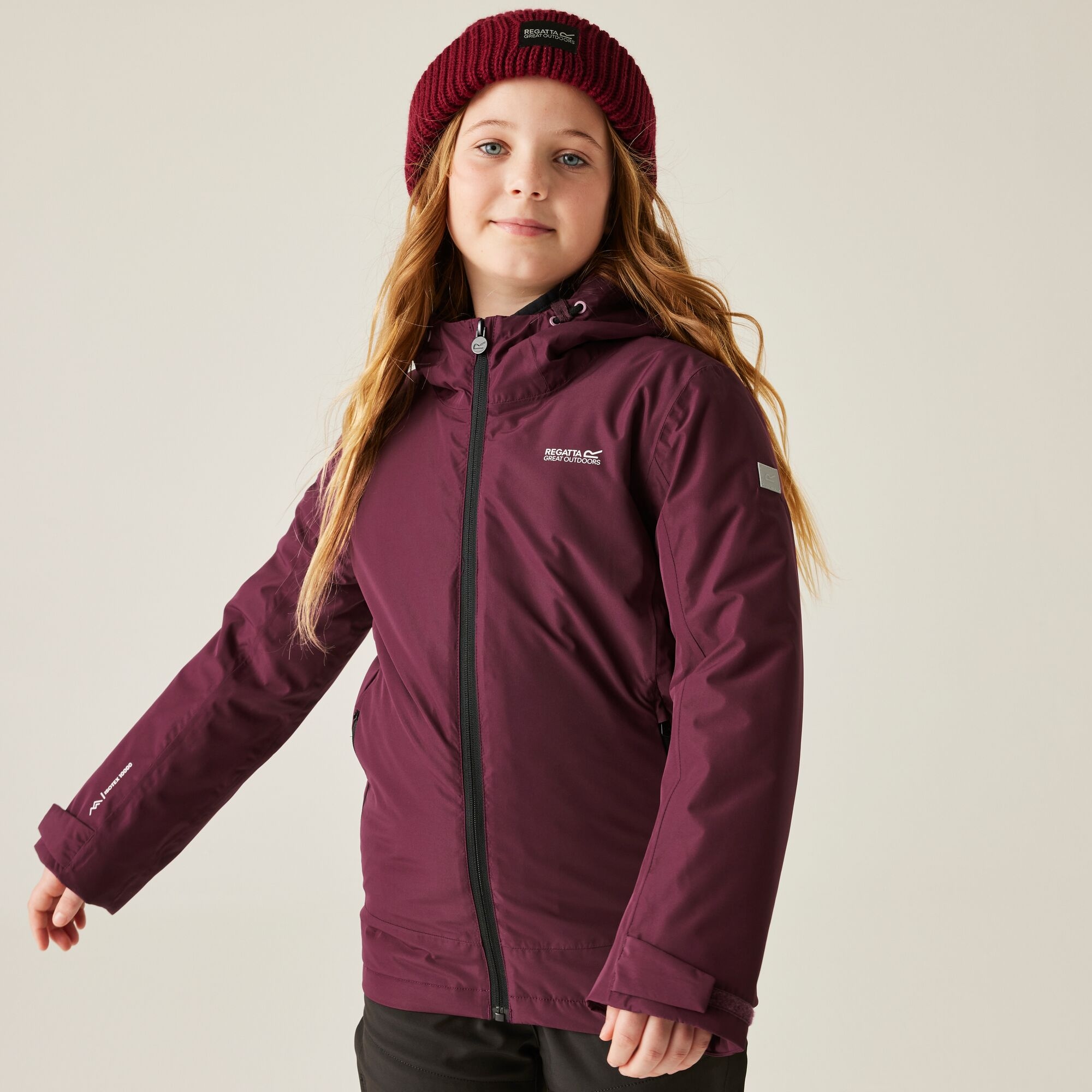 Regatta Kids’ Junior Frelton Jacket Size: 13 Years Unisex Kids Red