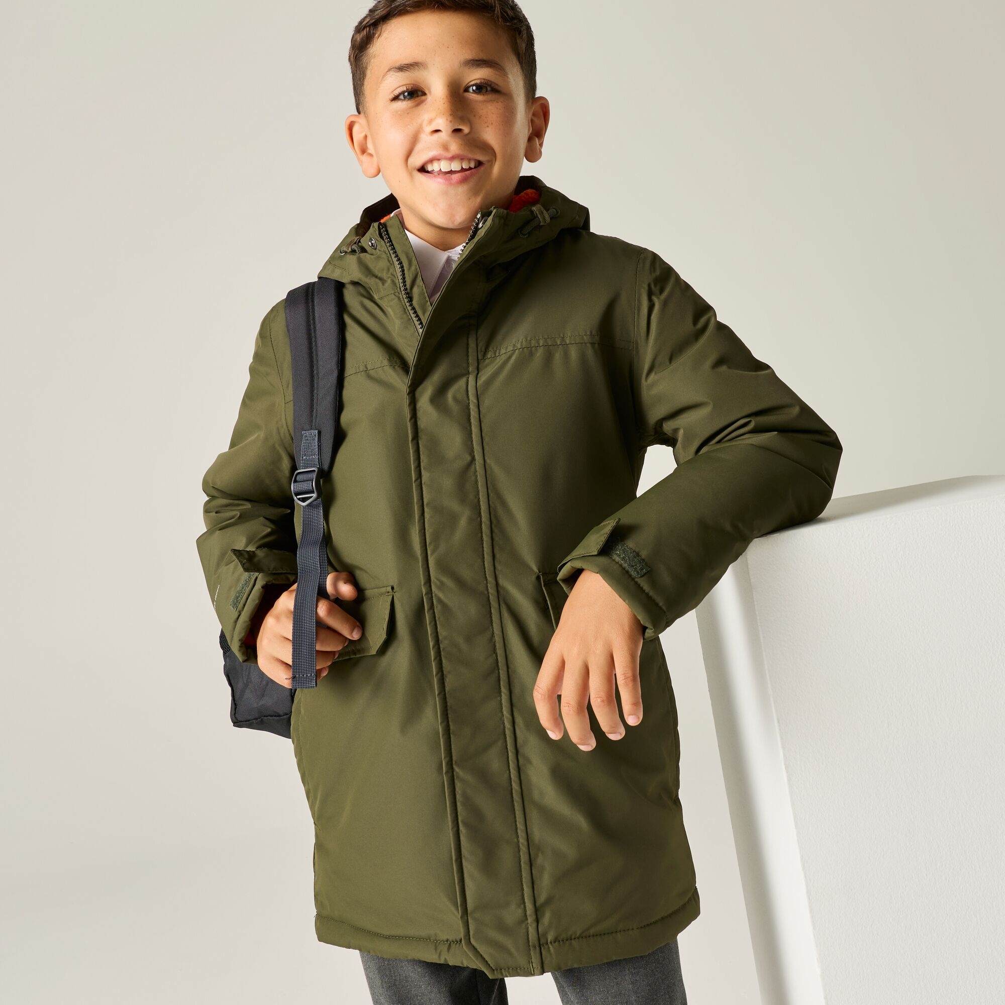 Regatta Kids’ Farbank Ii Insulated Jacket Size: 4-5 Years Unisex Kids Green