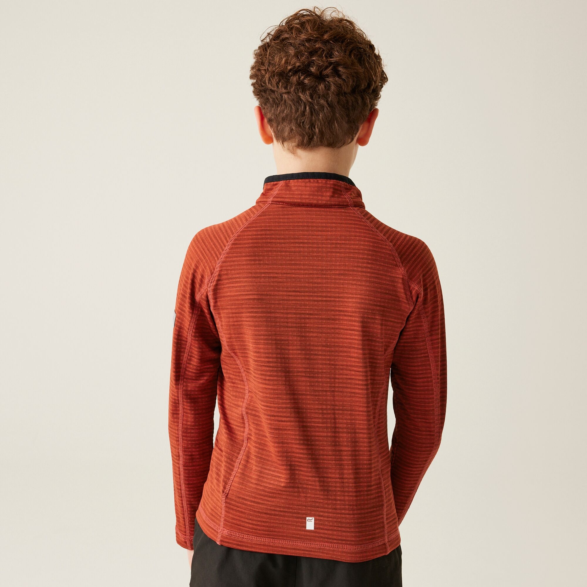 Regatta Dziecięca bluza z suwakiem szybkoschnąca Berley Czerwony